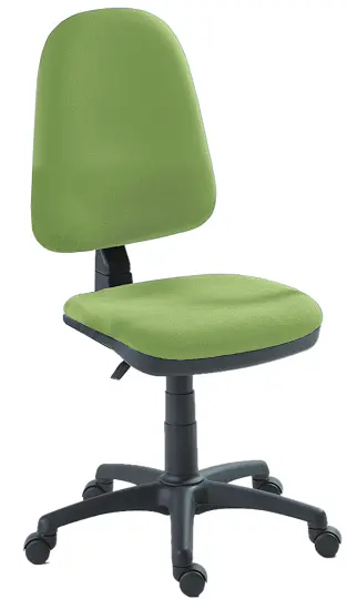 1080/MEK židle kancelářská, koženka SK 11 - koženka zelinkavá